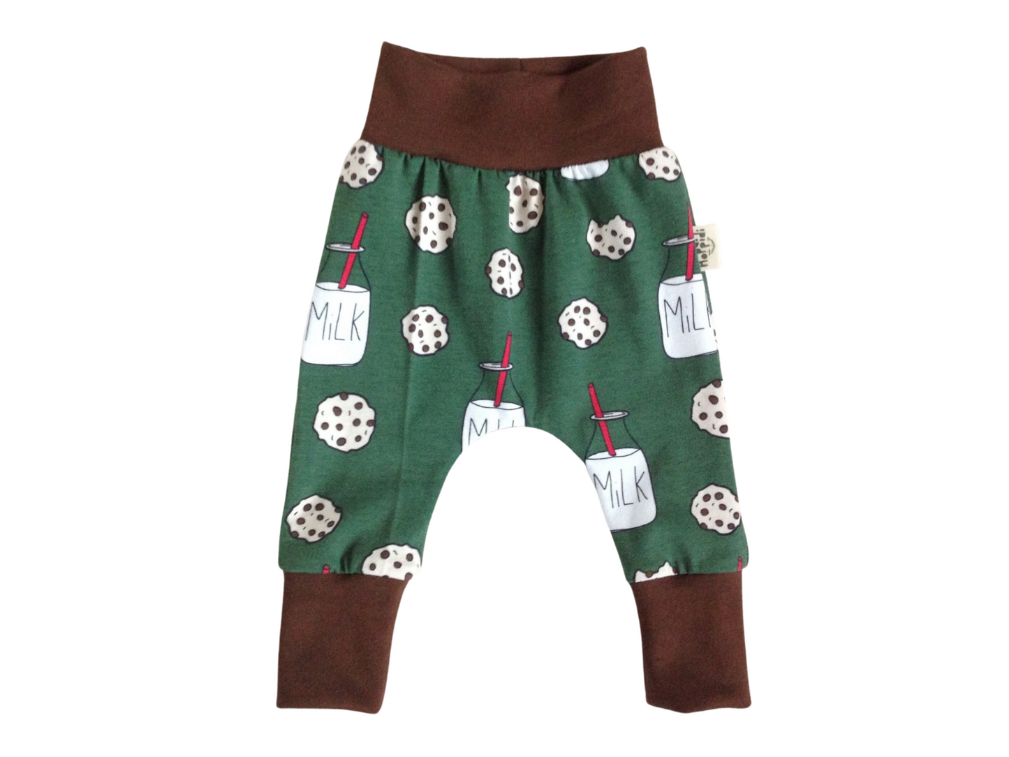 Milk and Cookies Green Harem Pants