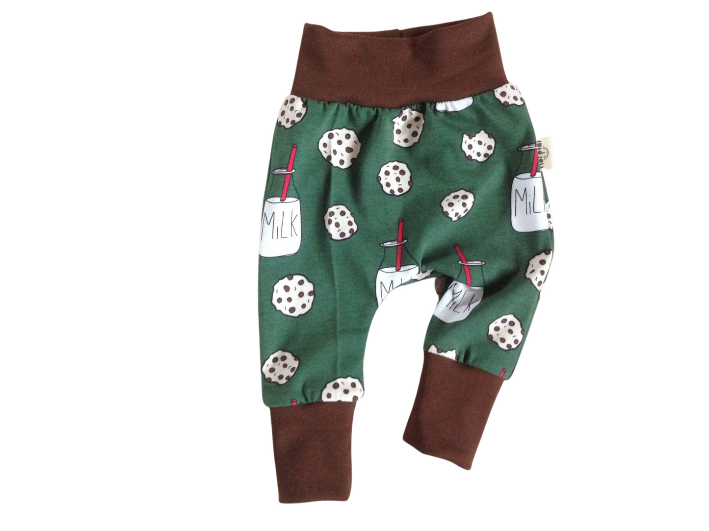 Milk and Cookies Green Harem Pants