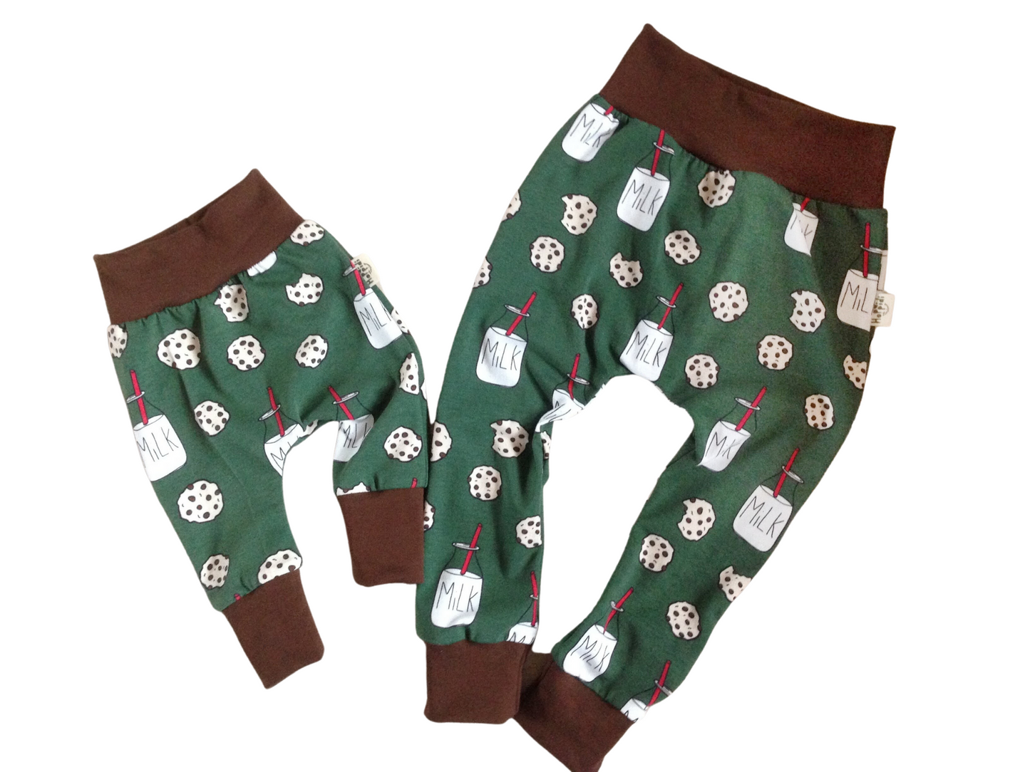 Milk and Cookies Green Harem Pants