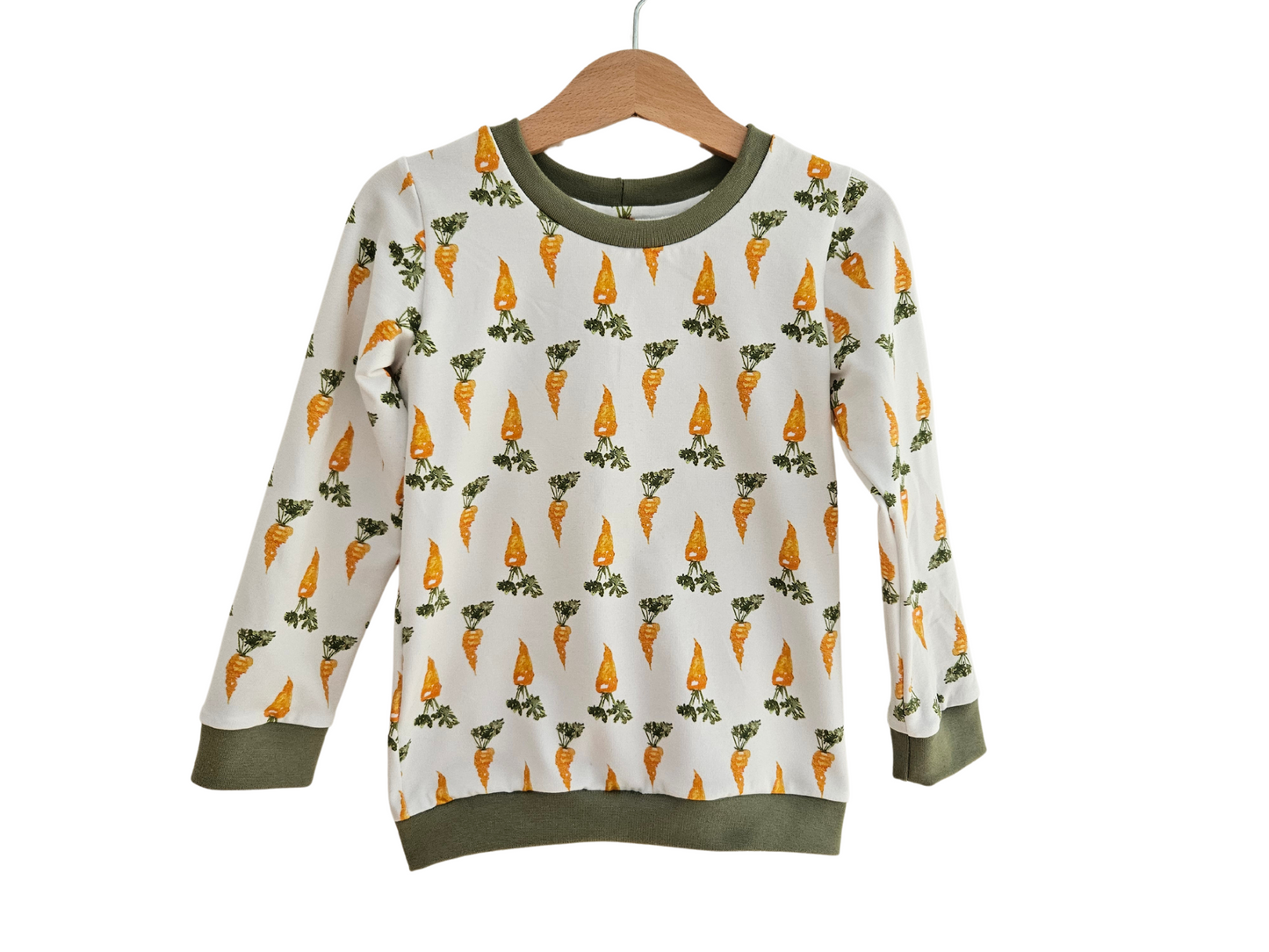 Carrots crew neck sweatshirt