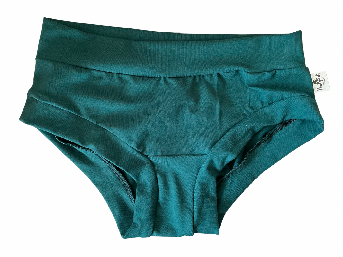 Emerald organic women’s boyleg or brief undies