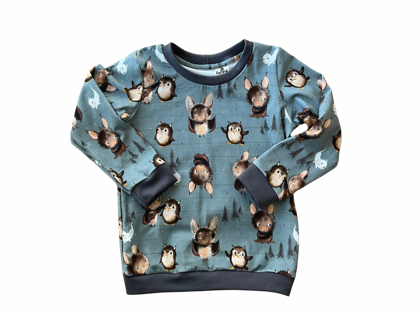 Night owls and cutie bats crew neck sweatshirt