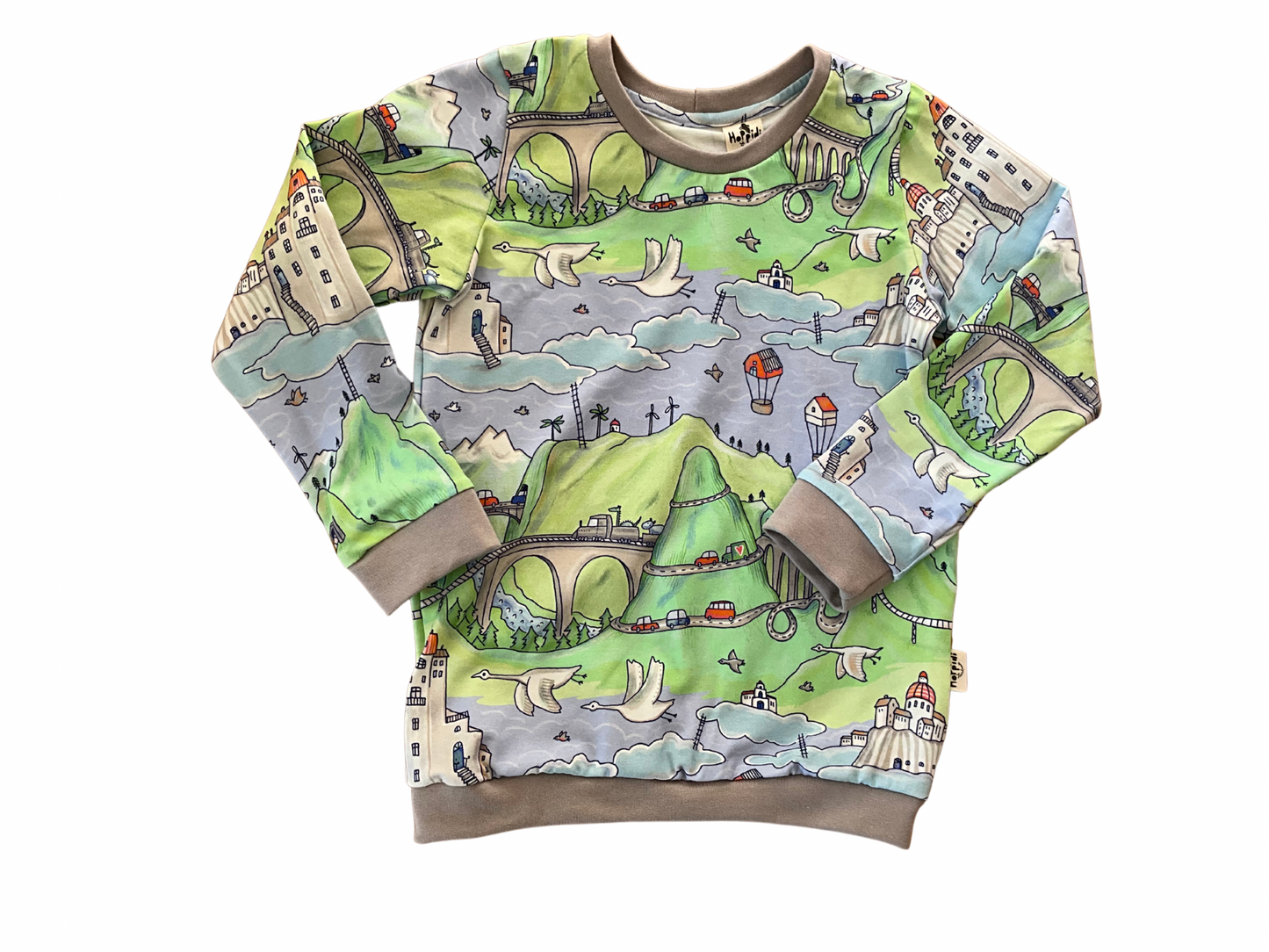 Out and about crew neck sweatshirt