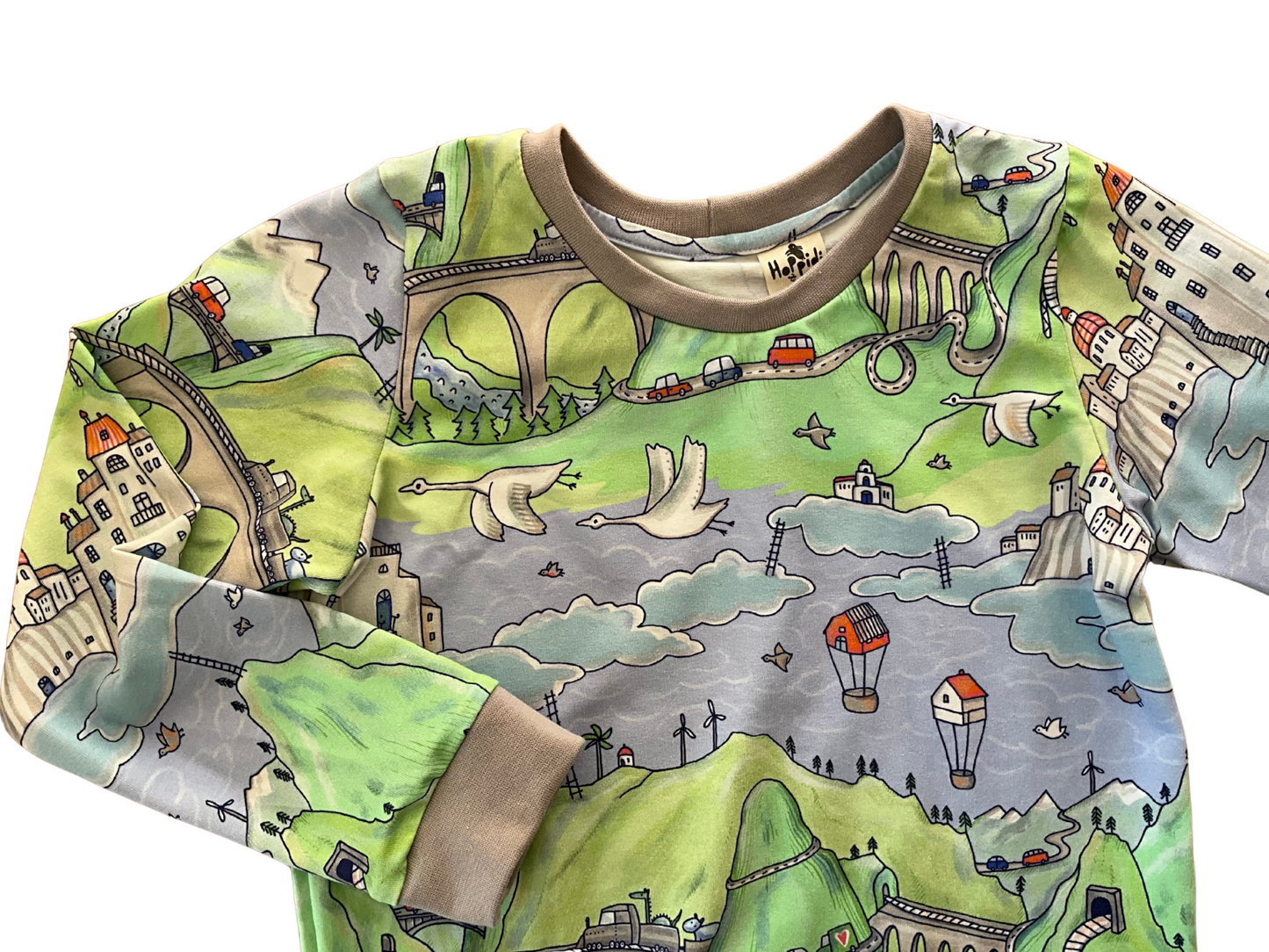 Size 5-6 years READY TO SHIP out and about crew neck sweatshirt