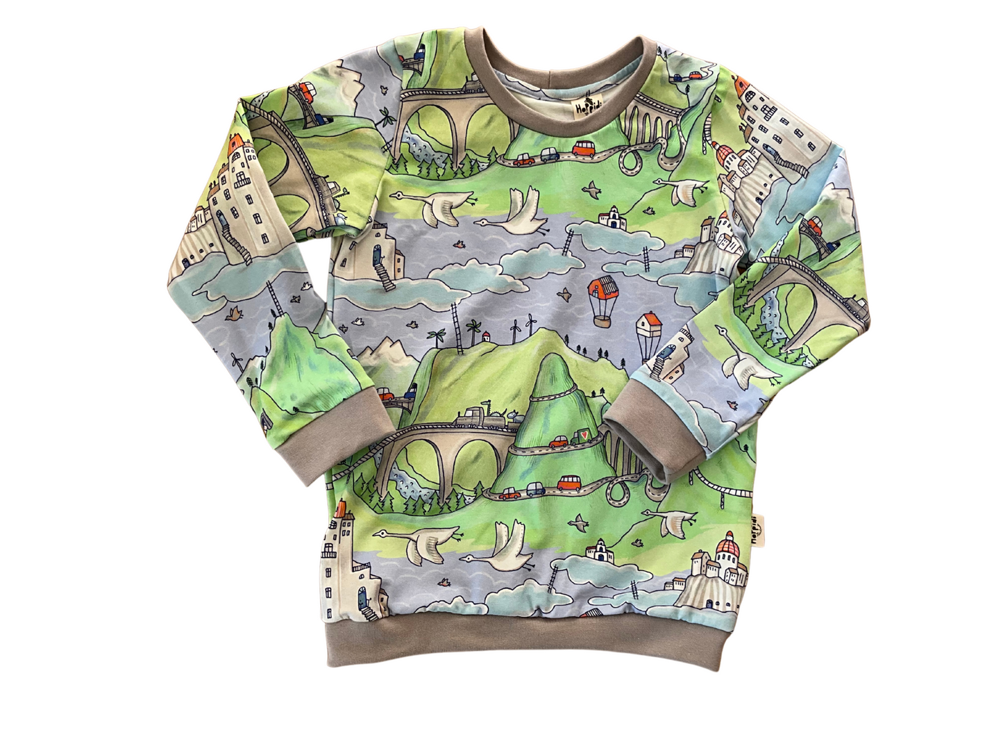 Size 5-6 years READY TO SHIP out and about crew neck sweatshirt