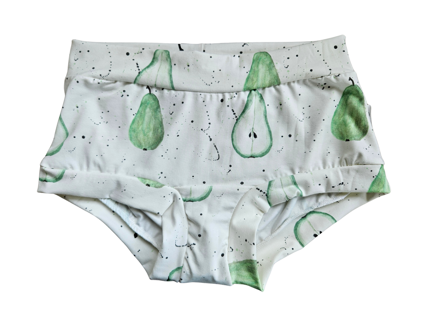 Green pears organic women's boyleg or brief undies