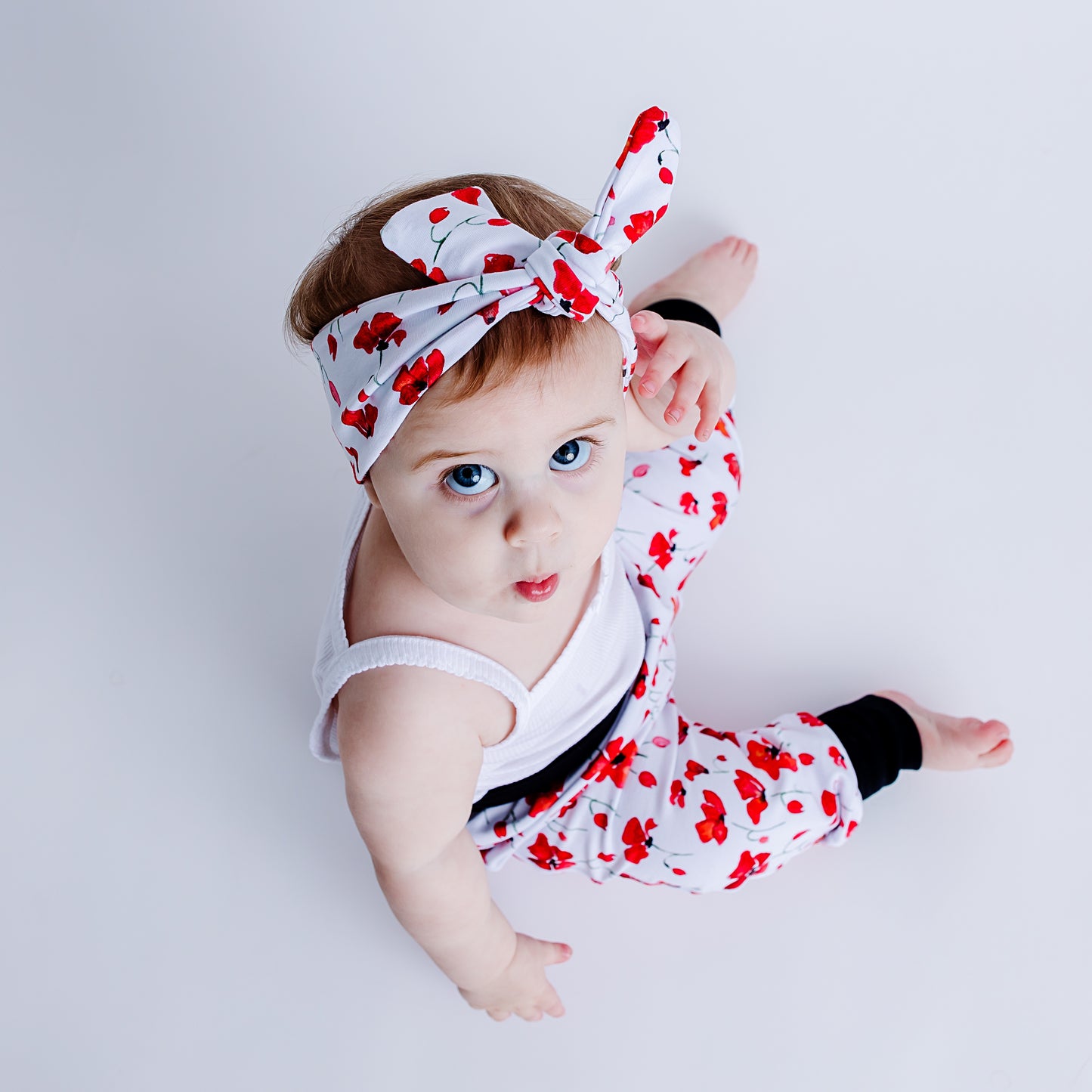 Poppy Flower Harem Pants