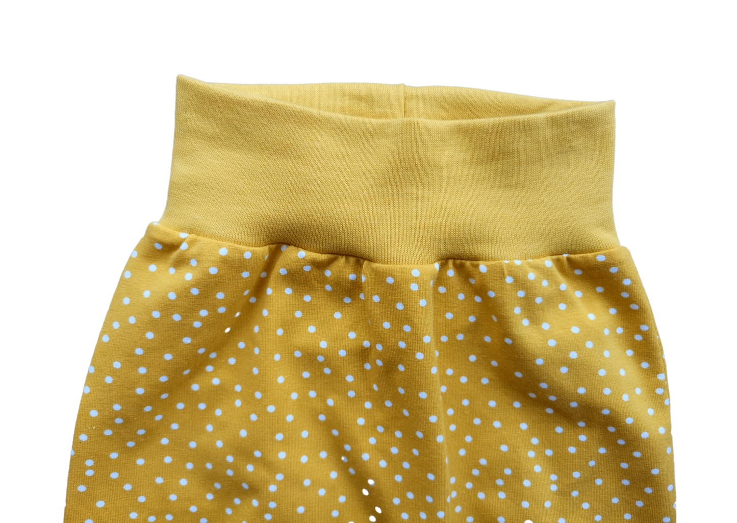 Mustard Dots Harem Pants