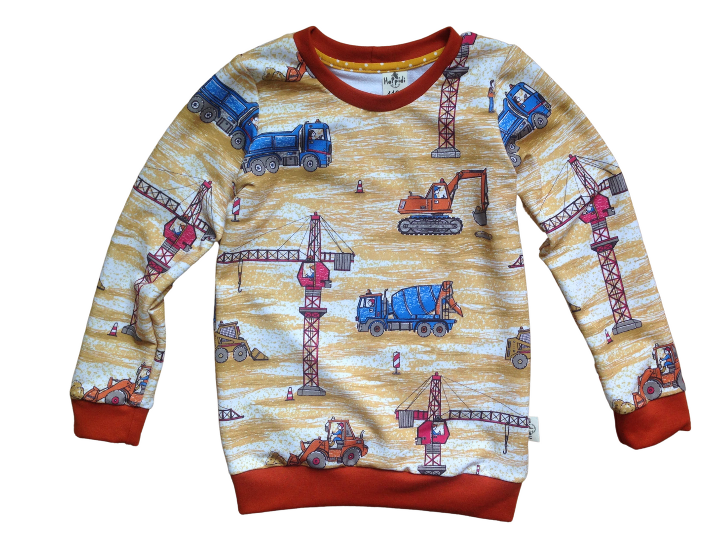 Construction Site Crew Neck Sweatshirt