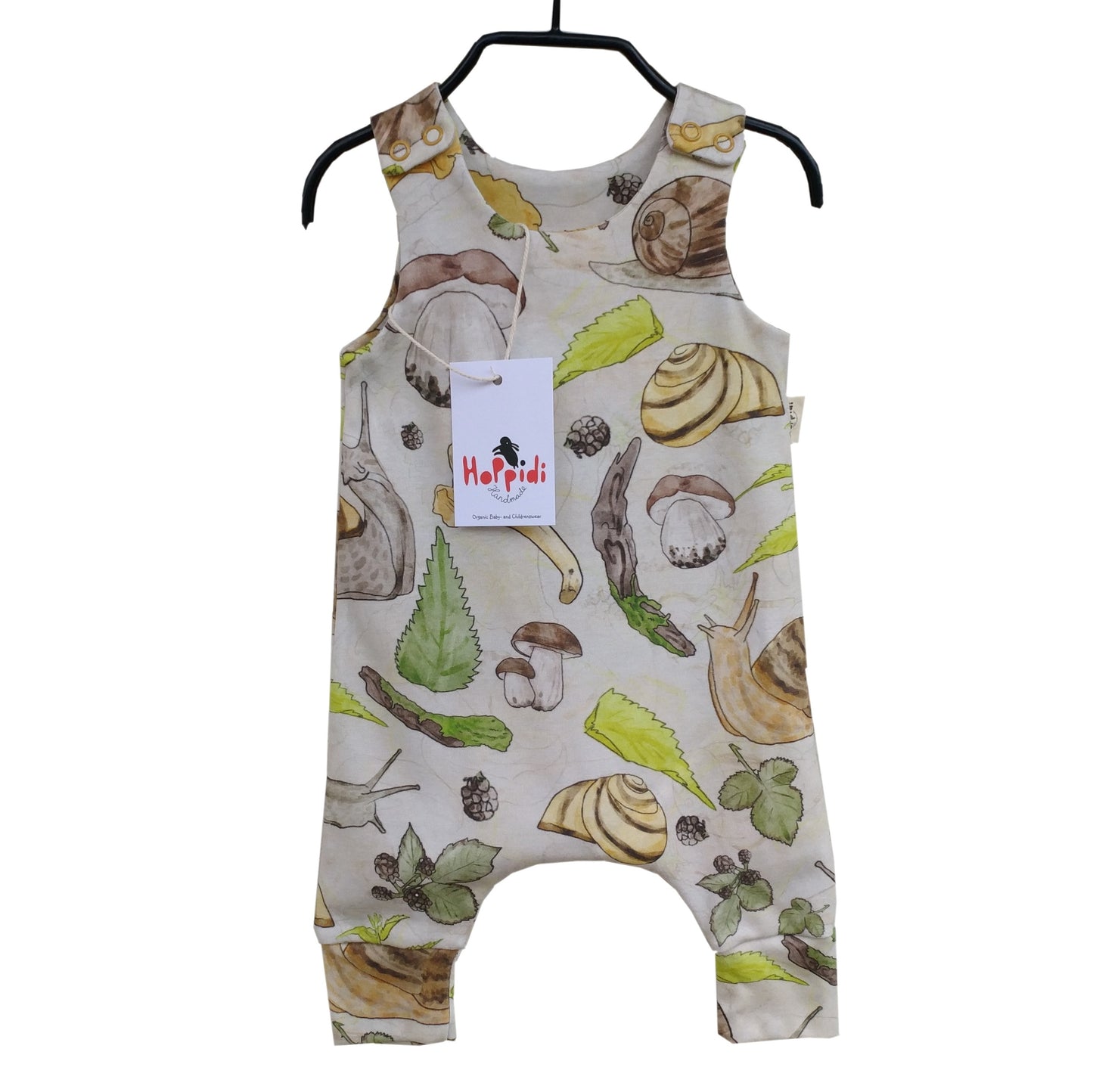 Woodland Snails Harem Romper