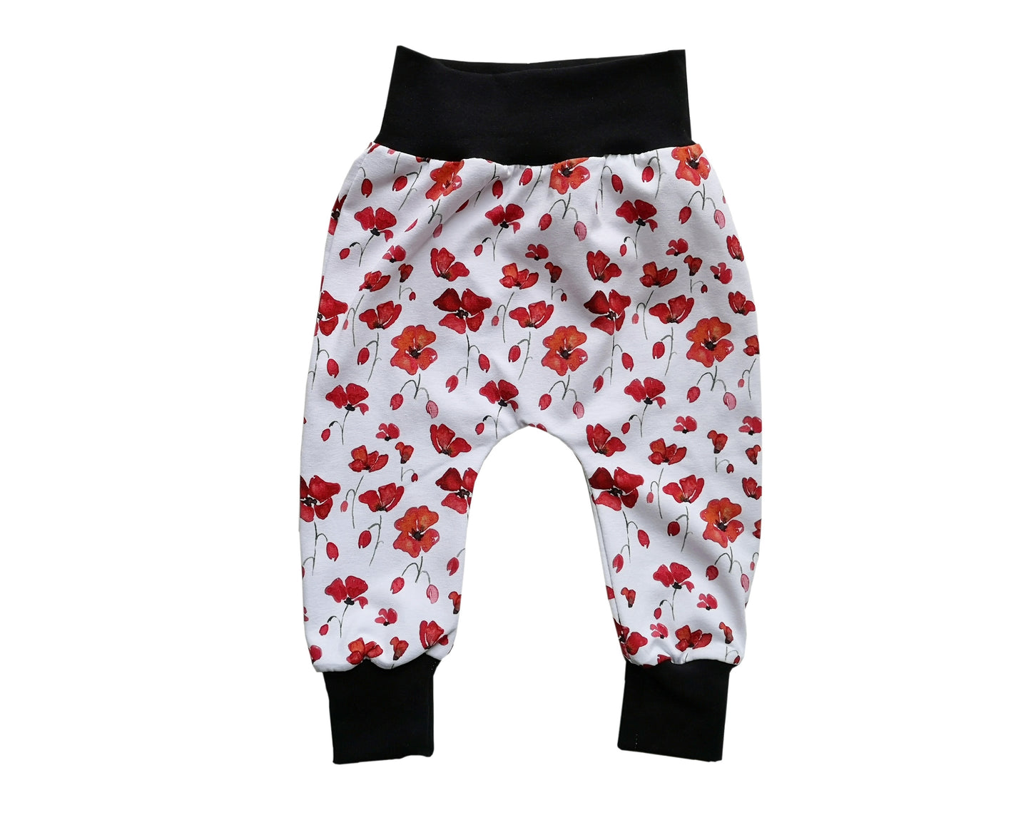 Poppy Flower Harem Pants