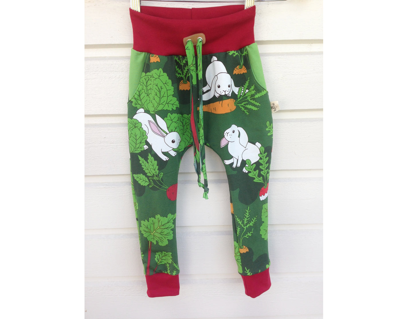 Bunny Harem Pants with Pockets