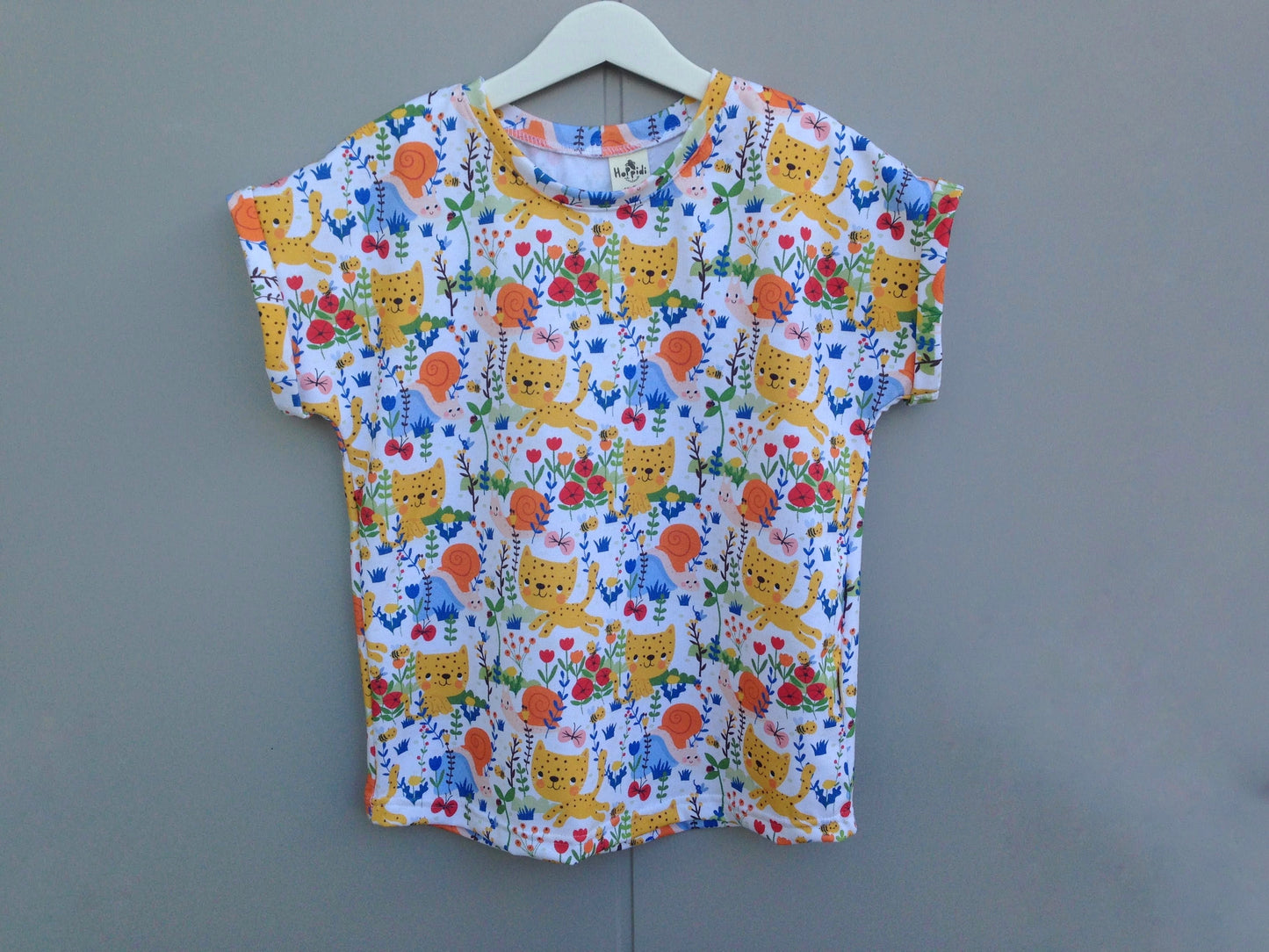 Cheetah and Snails Slouchy or Classic T-Shirt