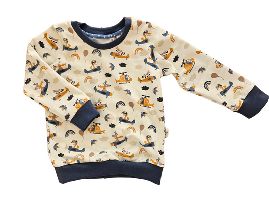 Animal pilots crew neck sweatshirt
