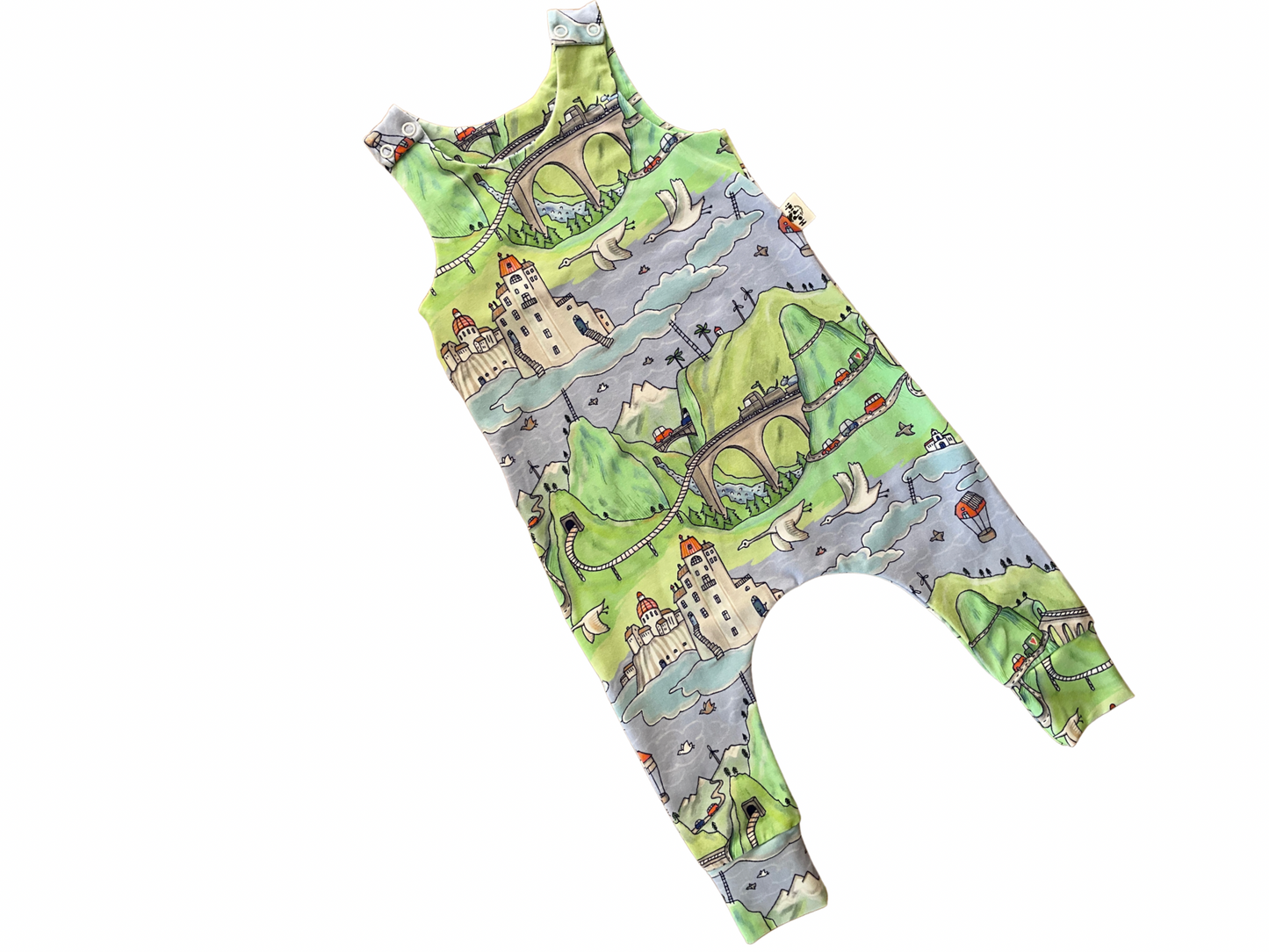 Out and about harem romper