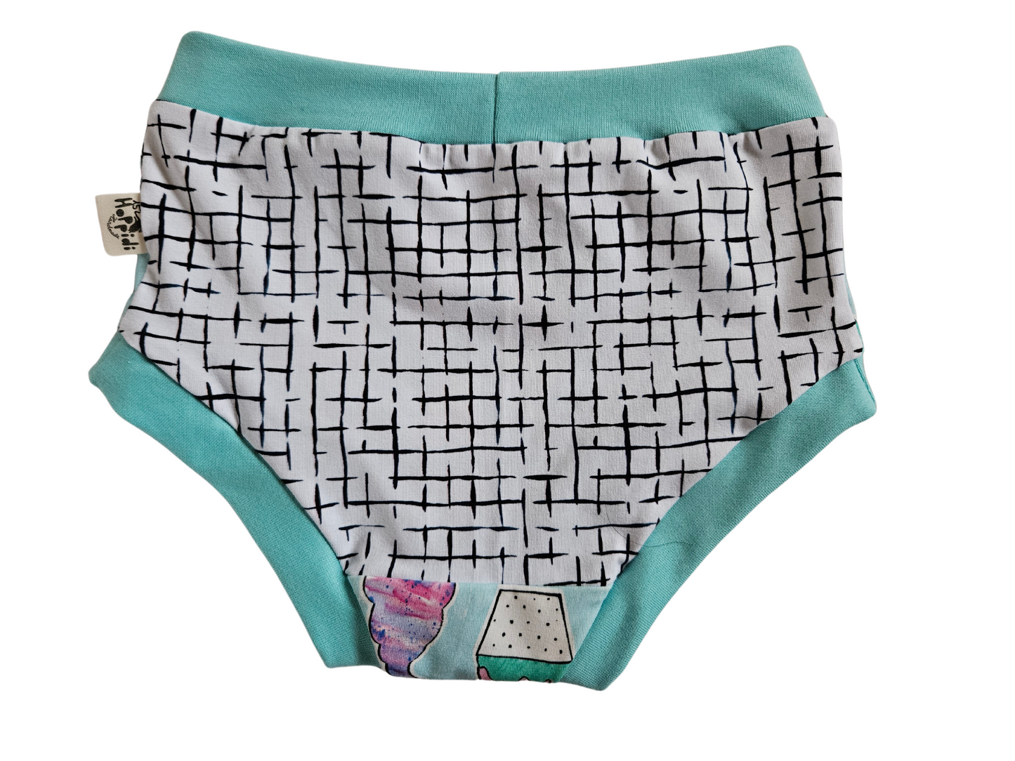 Size 12 years READY TO SHIP sweet gelato organic unisex kids undies