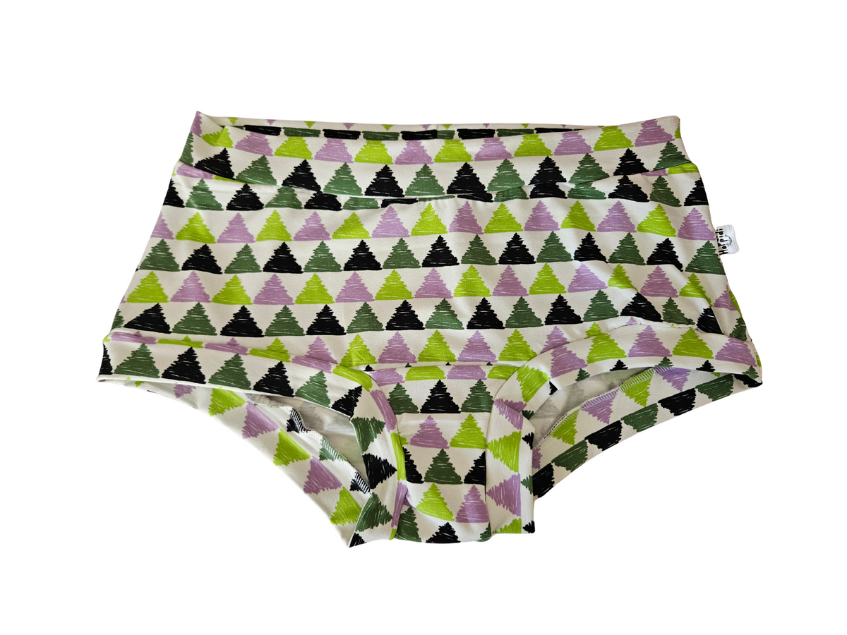 Triangles organic women's boyleg or brief undies