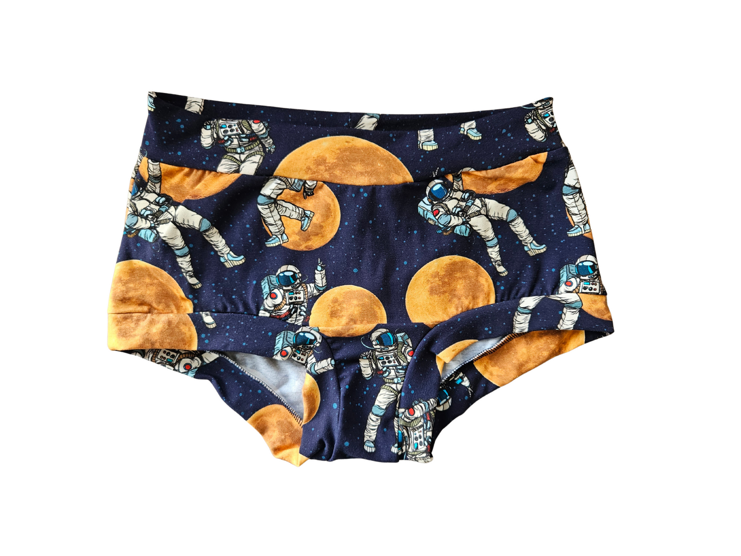 To the moon organic women's boyleg or brief undies