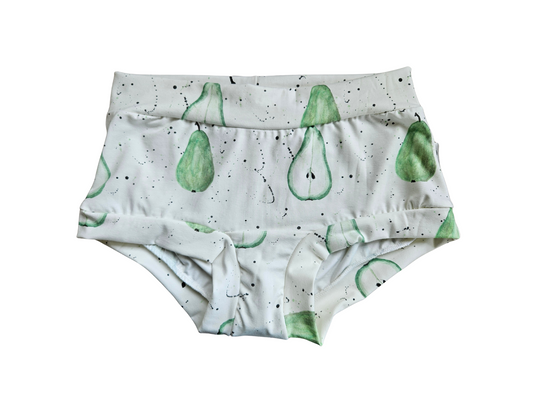 Green pears organic women's boyleg or brief undies