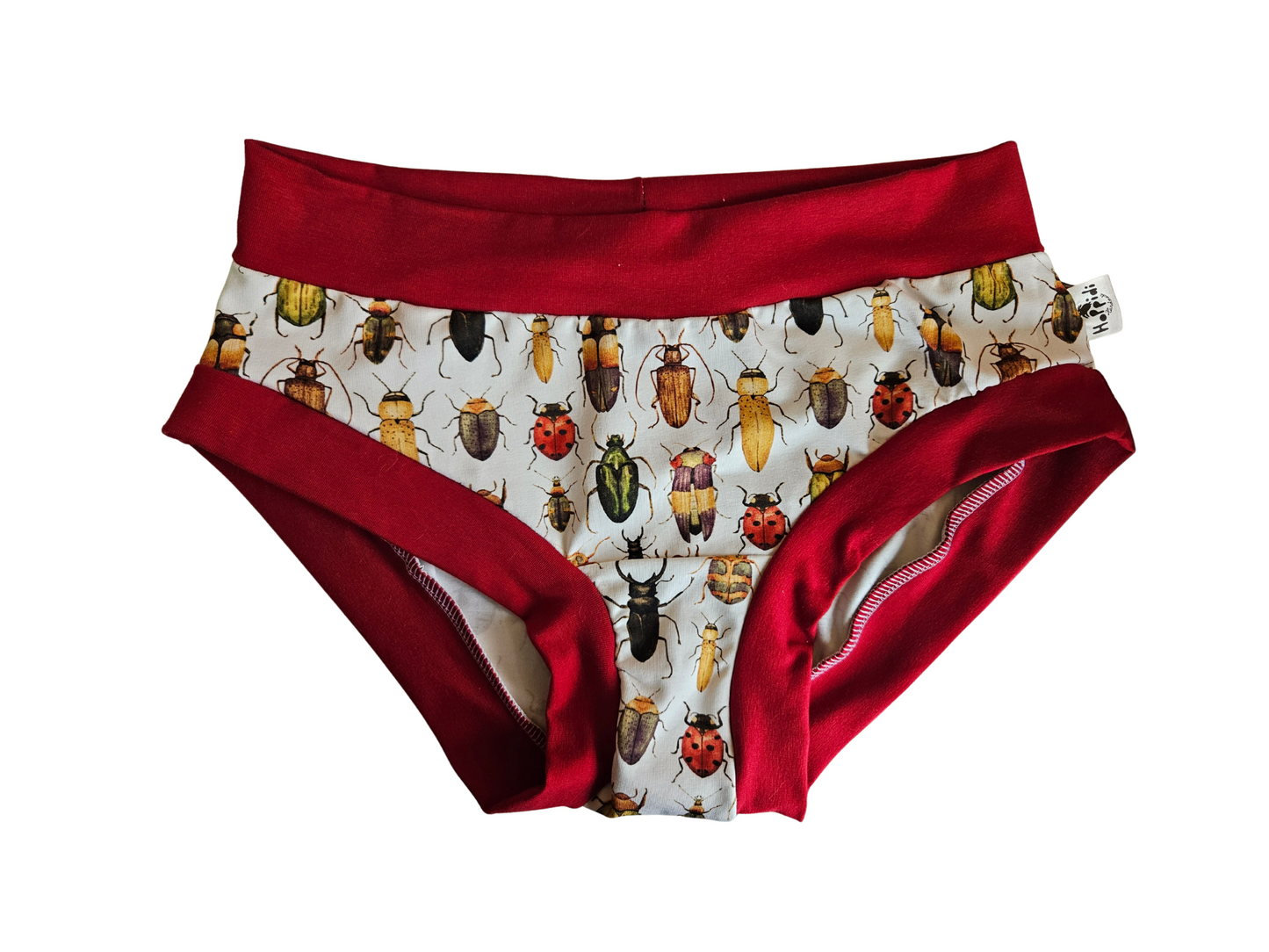 Bugs and crawlers organic women's boyleg or brief undies