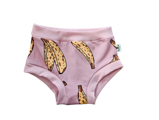 Ripe bananas organic unisex kids undies