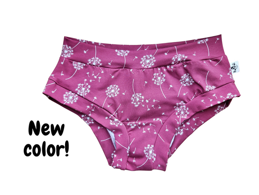 Dandelions organic women's boyleg or brief undies