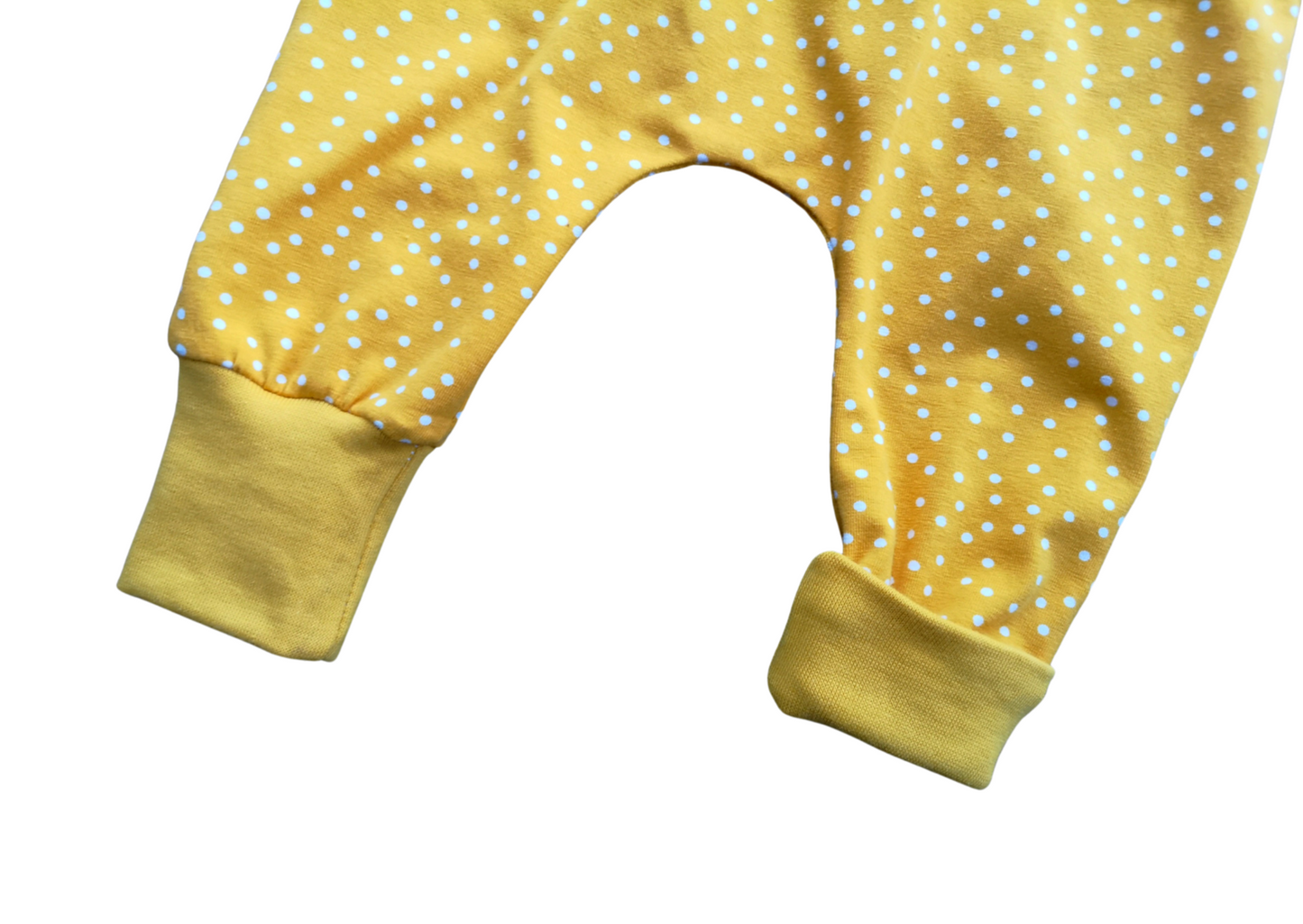 Mustard Dots Harem Pants