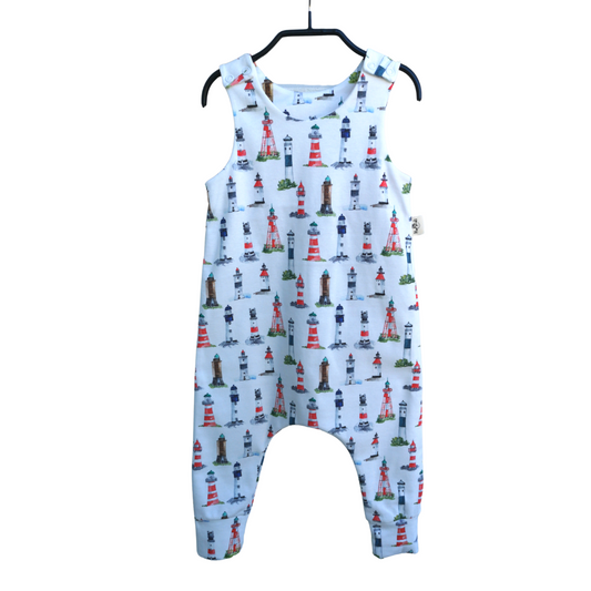 Swedish Lighthouses Harem Romper