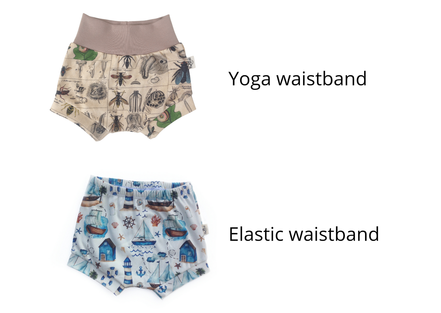 Whales and Fish Swarm Summer Shorts