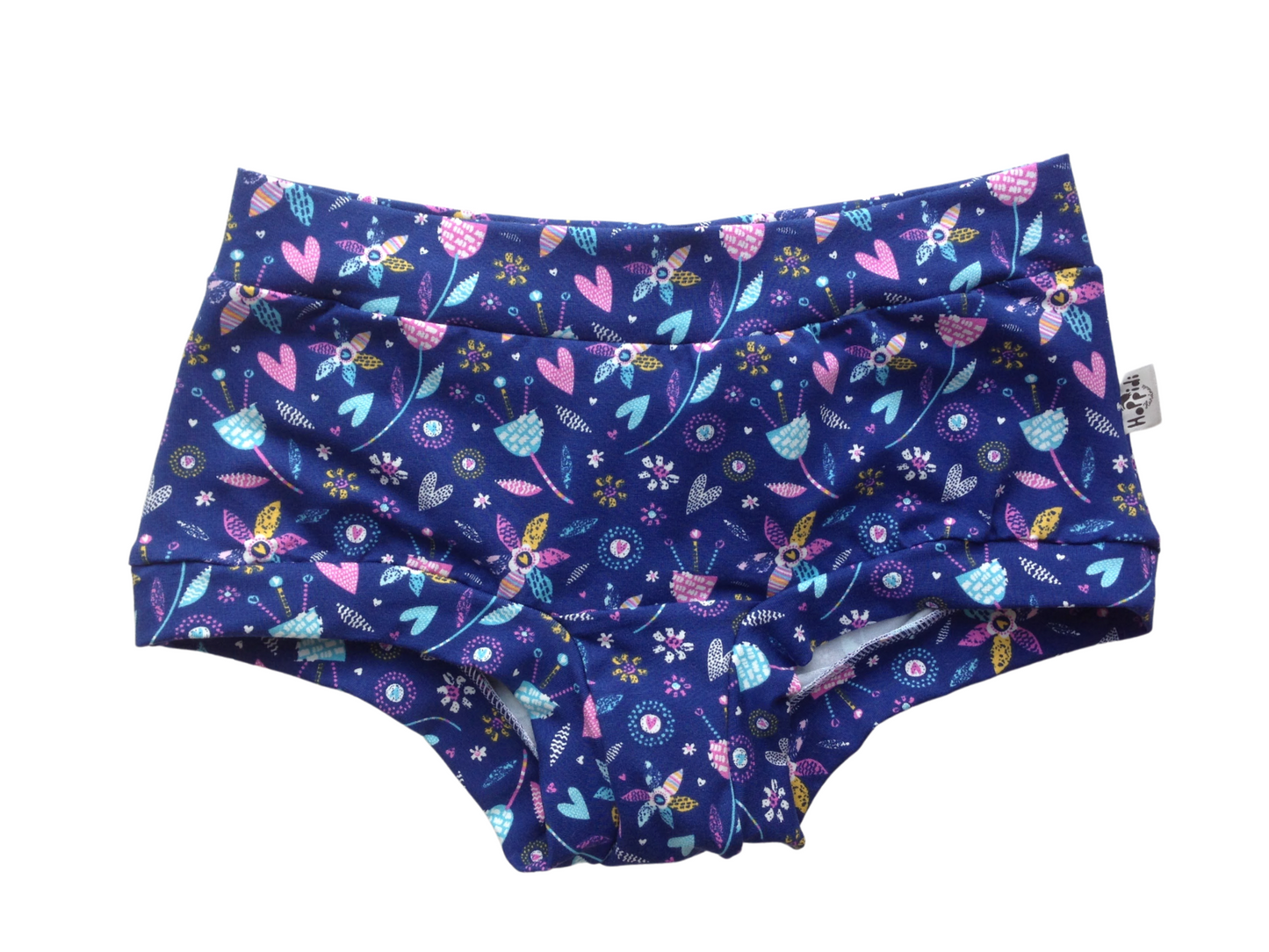 Sweetheart Flowers Organic Women's Boyleg or Brief Undies