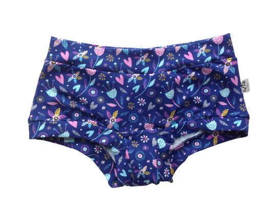 Sweetheart Flowers Organic Women's Boyleg or Brief Undies