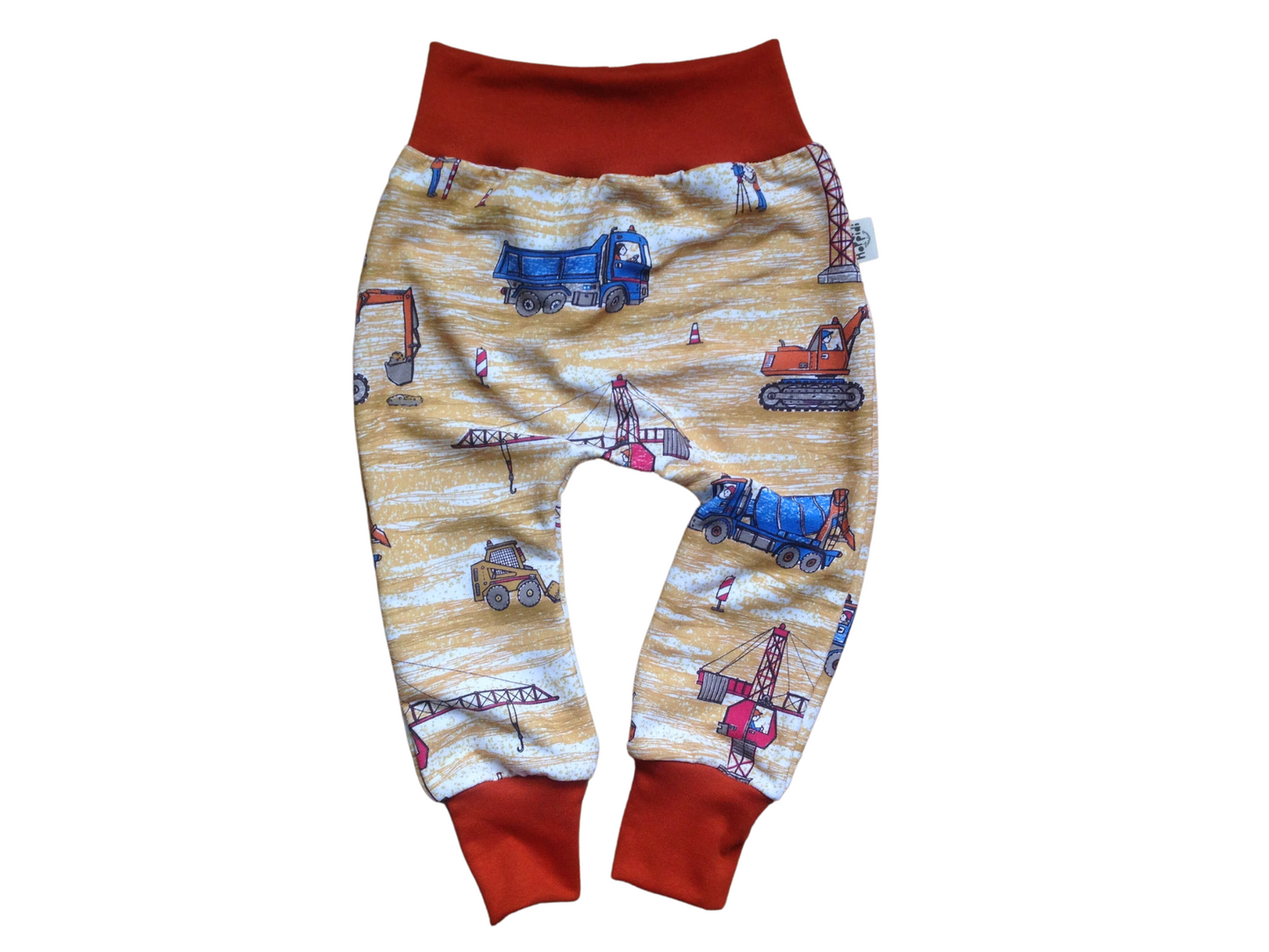 Construction site French Terry Harem Pants