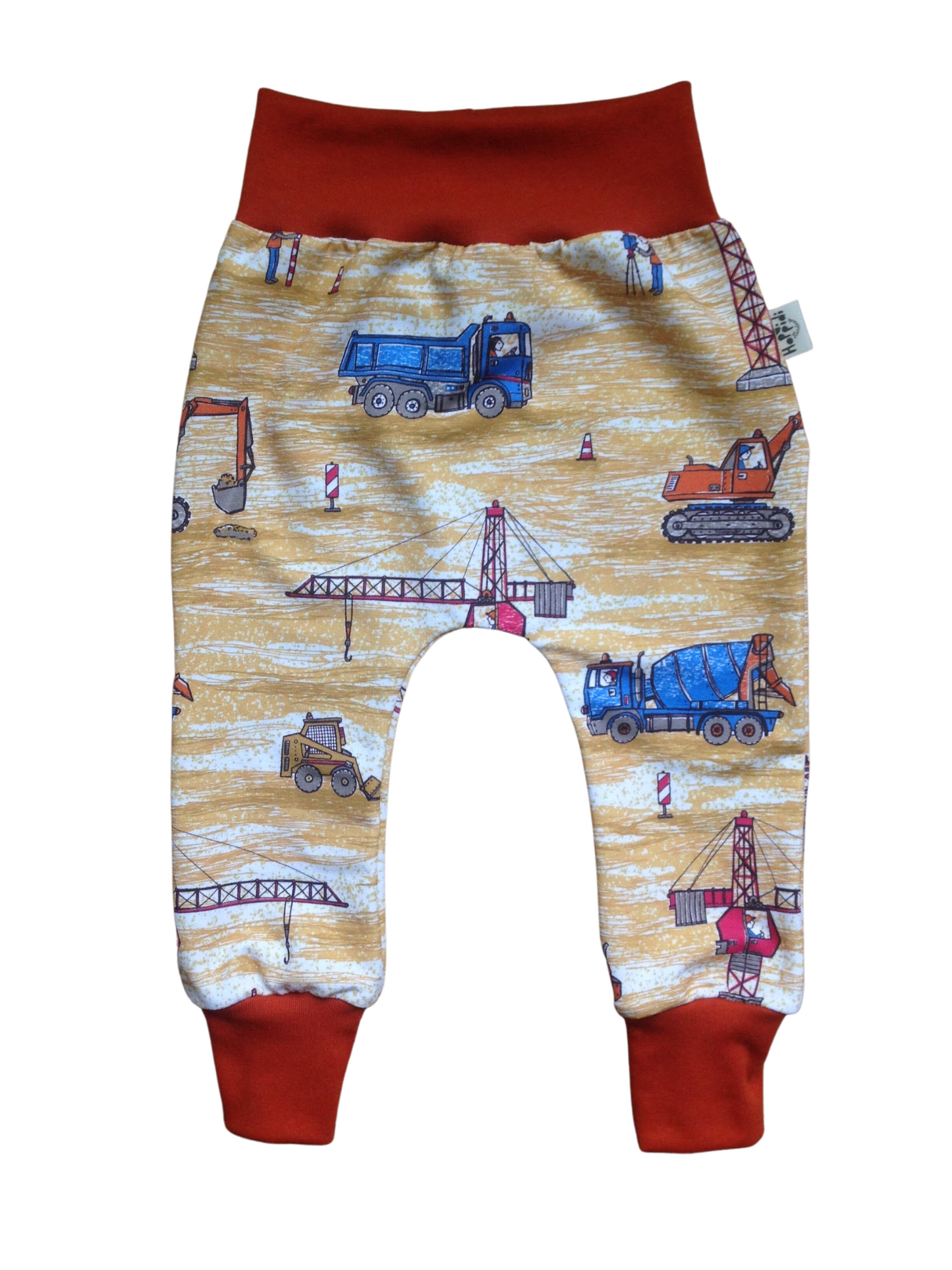 Construction site French Terry Harem Pants