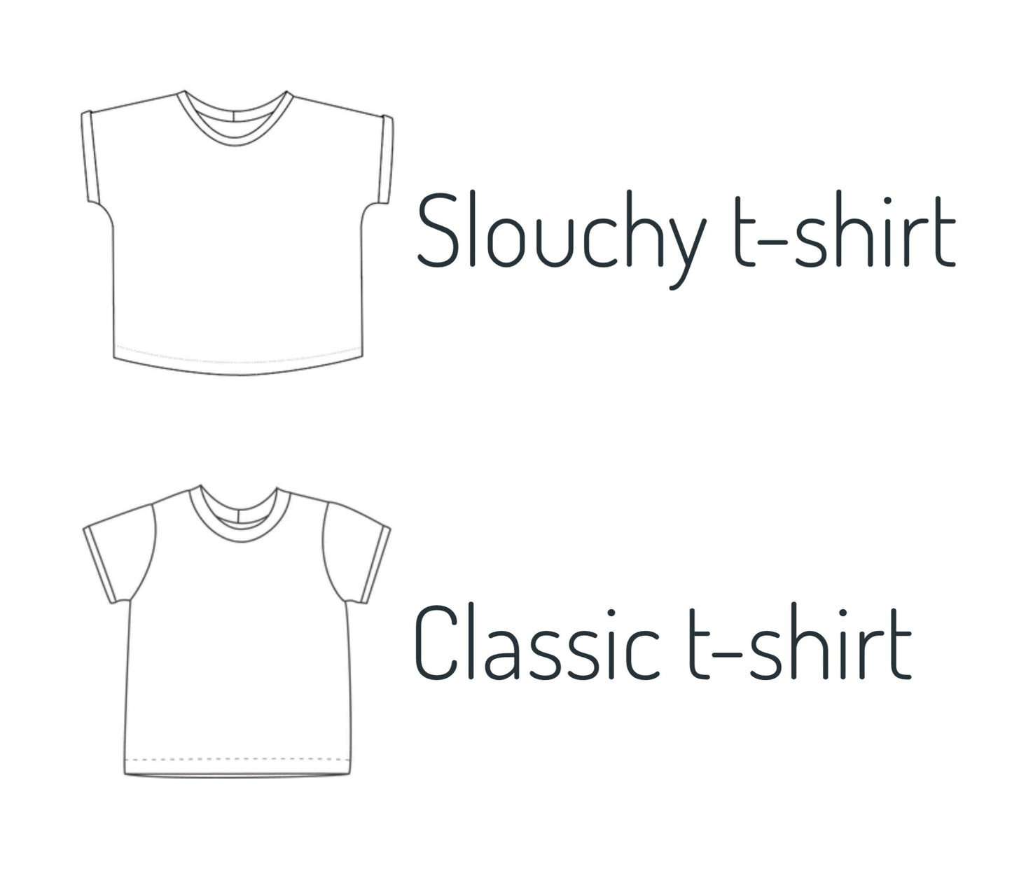 Construction Cars Grey Classic or Slouchy T-shirt