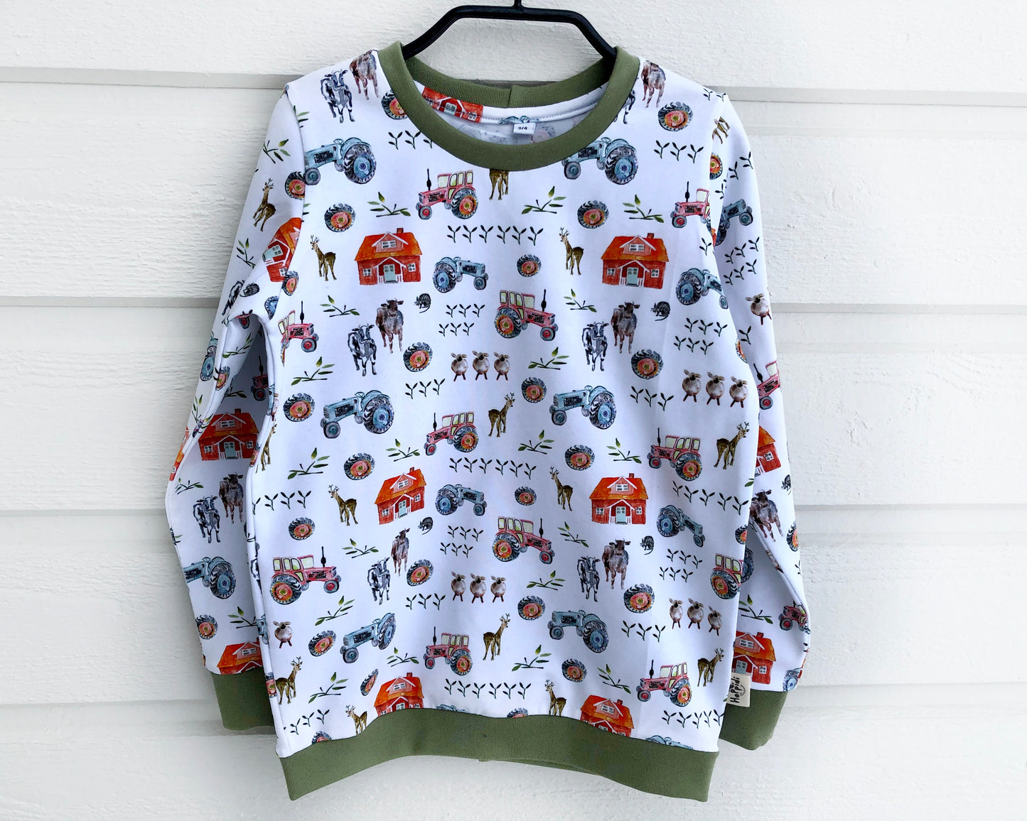 Farm Life Crew Neck Sweatshirt