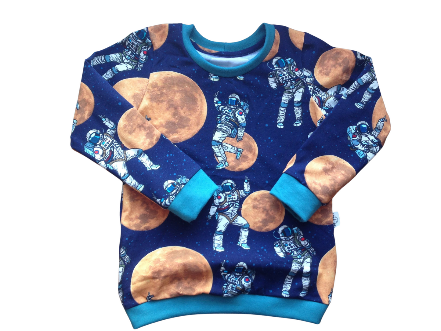 To the Moon Crew Neck Sweatshirt